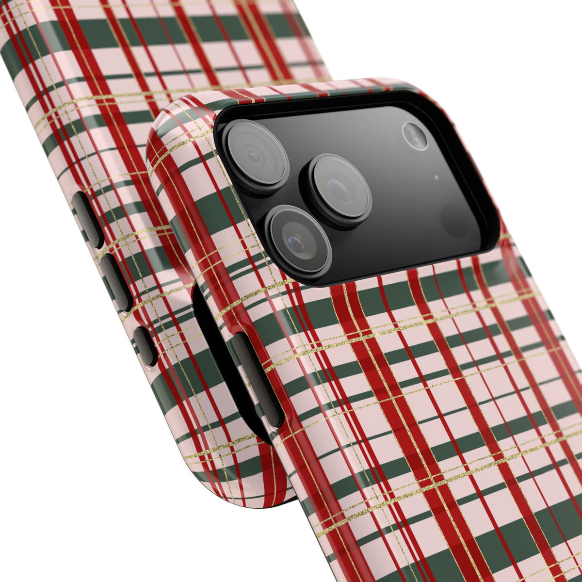 Darling Christmas Plaid Magnetic Impact-Resistant Phone Case