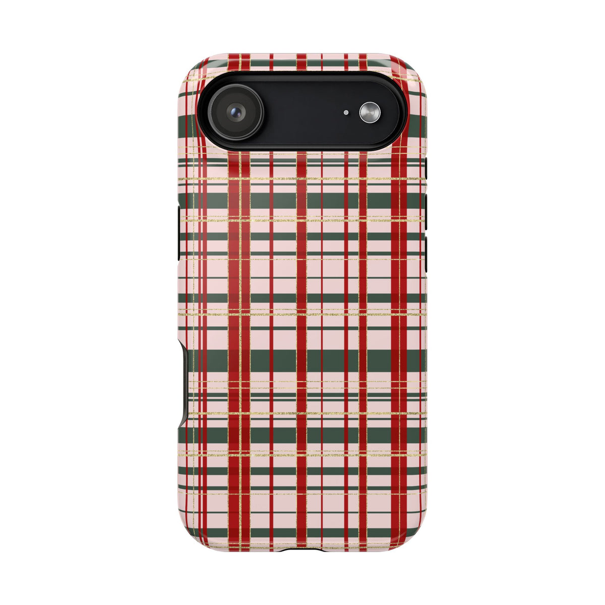Darling Christmas Plaid Magnetic Impact-Resistant Phone Case