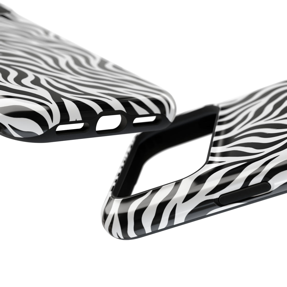Zebra Print Magnetic Impact-Resistant Phone Case