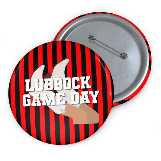 Lubbock Game Day Boots Pin Button