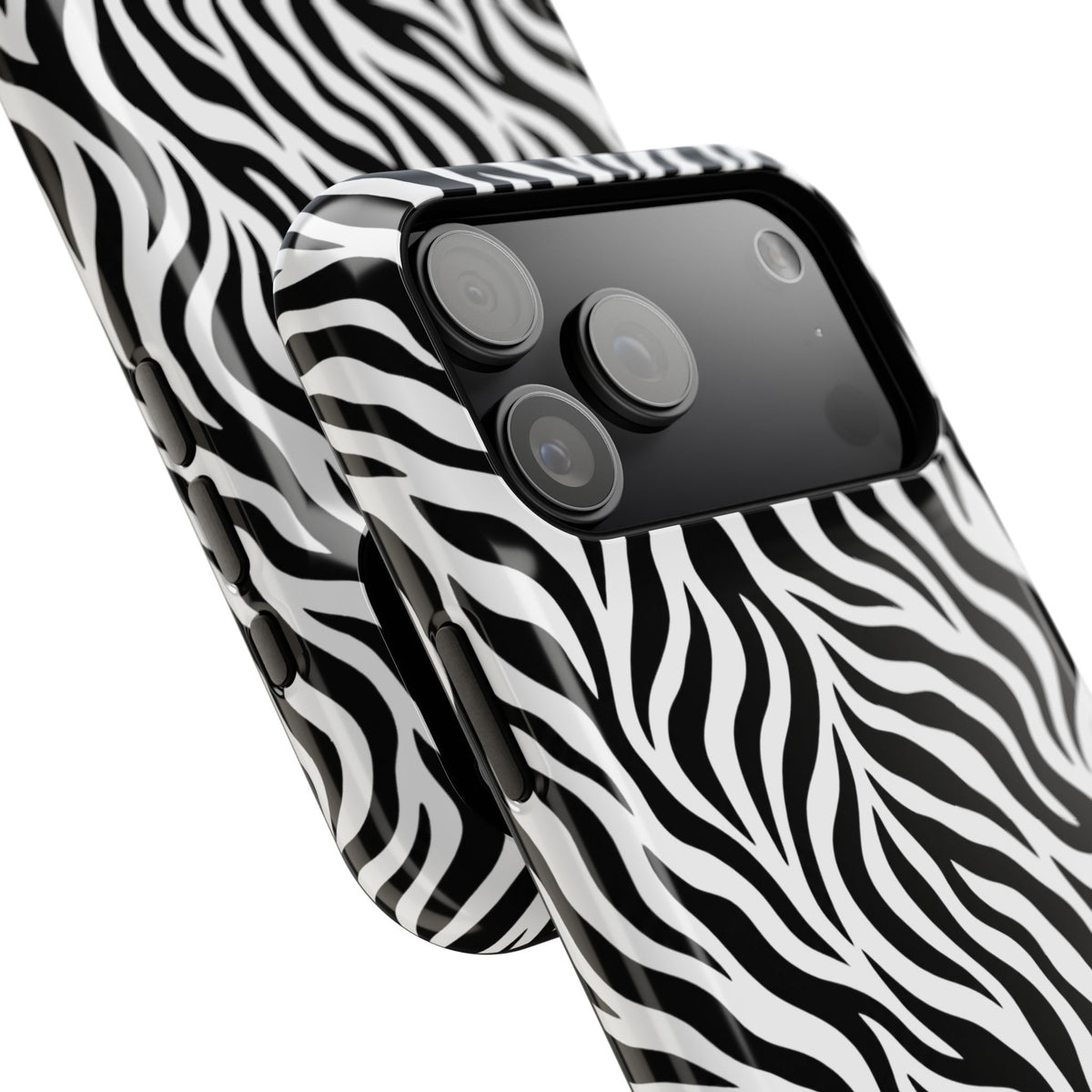 Zebra Print Magnetic Impact-Resistant Phone Case