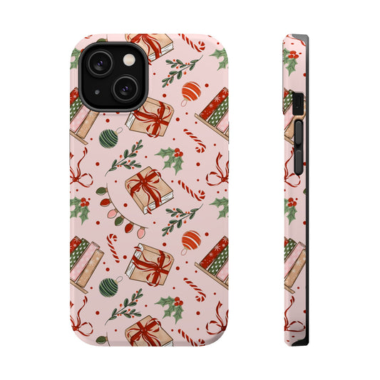 Booked for Christmas Magnetic Impact-Resistant Phone Case