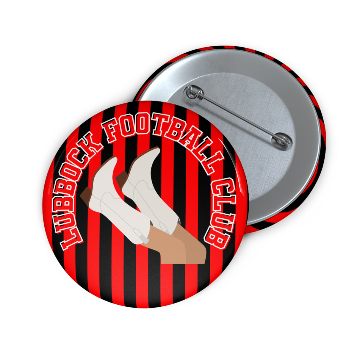 Lubbock Football Club Button