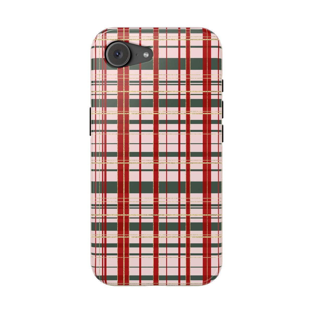 Darling Christmas Plaid Magnetic Impact-Resistant Phone Case