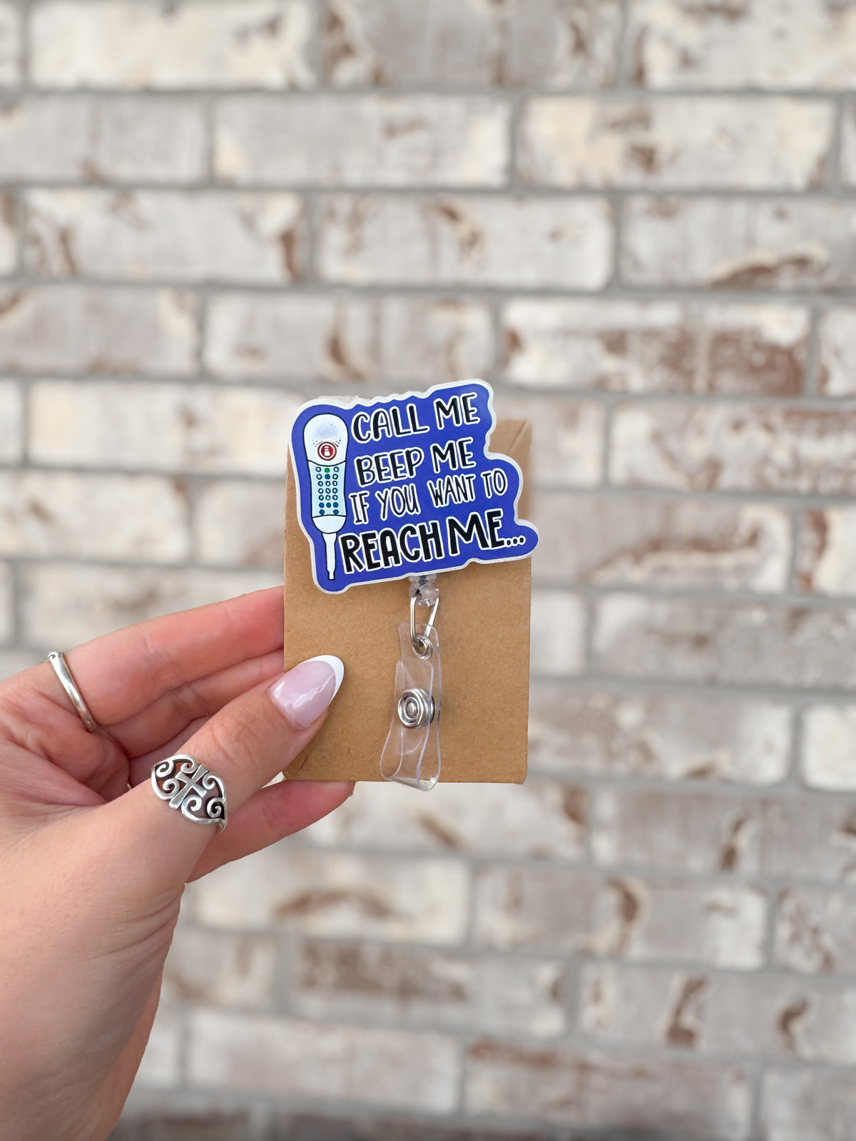 Call Me, Beep Me Badge Reel